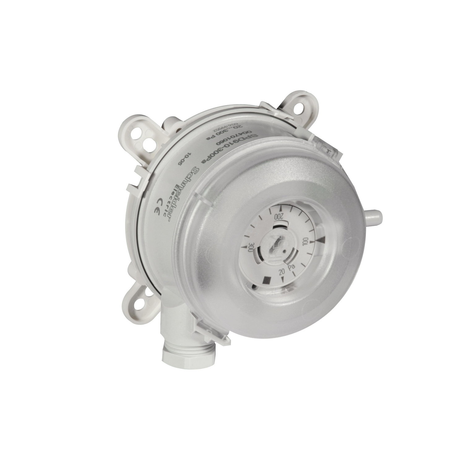 Schneider Electric Schneider Electric 004701080 – Differential Air Pressure switch: For the monitoring of air ducts, filters and fans, SPD910 100-1000 Pa