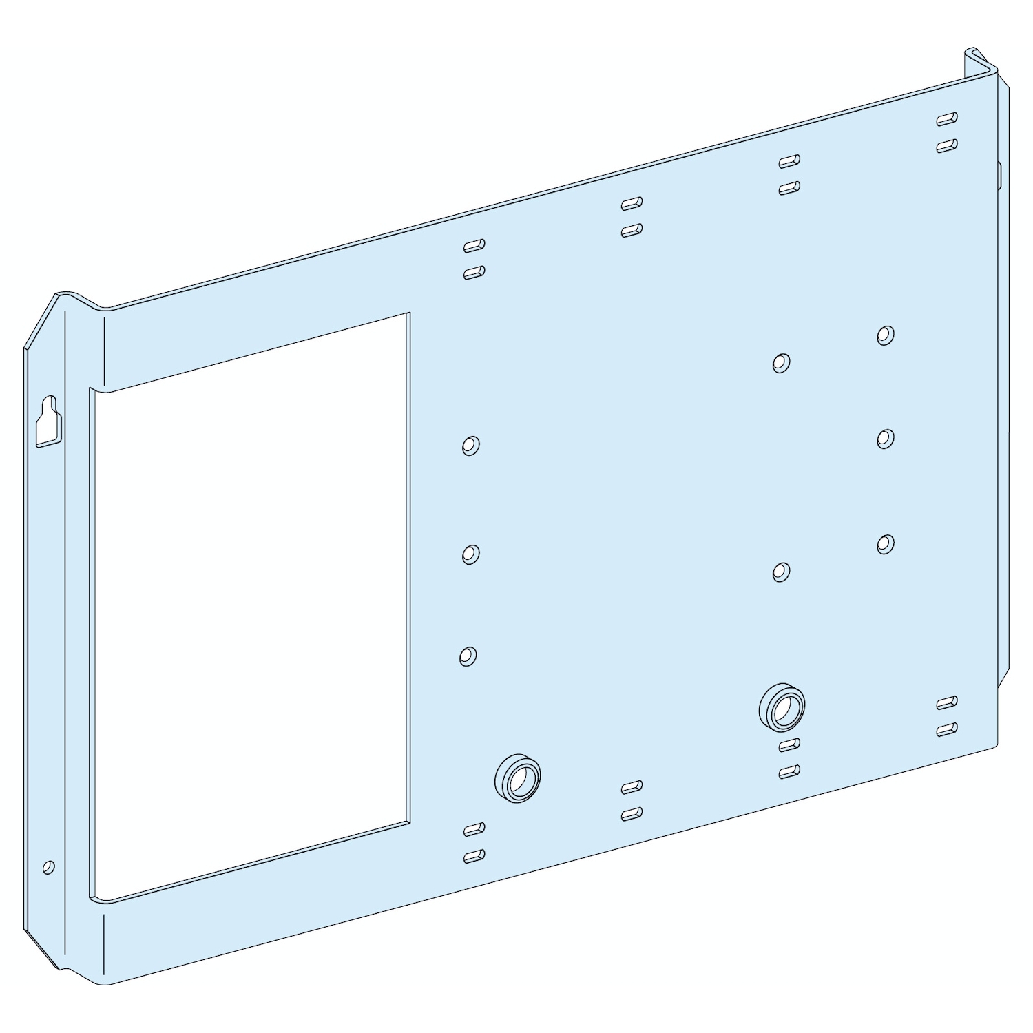 Schneider Electric Schneider Electric 03070 – MOUNTING PLATE NSX/CVS/INS 630 HZ. FIX. TOGGLE