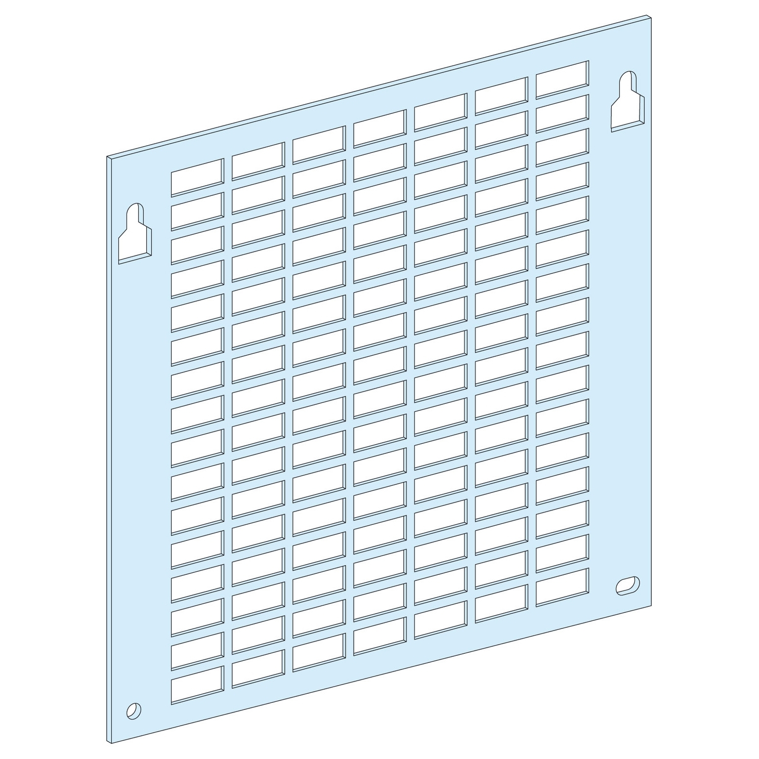 Schneider Electric Schneider Electric 03170 – SLOTTED MOUNTING PLATE W600 4M