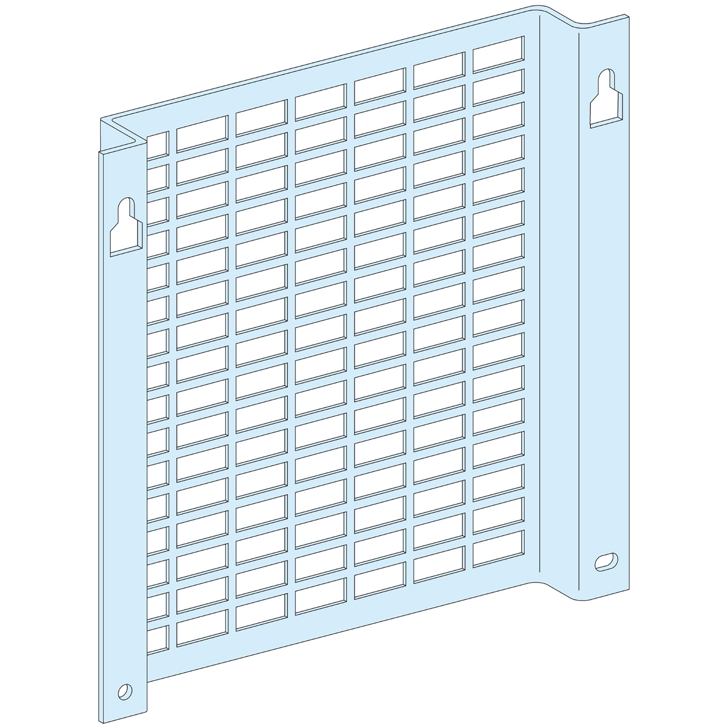 Schneider Electric Schneider Electric 03175 – SLOTTED MOUNTING PLATE W300 4M