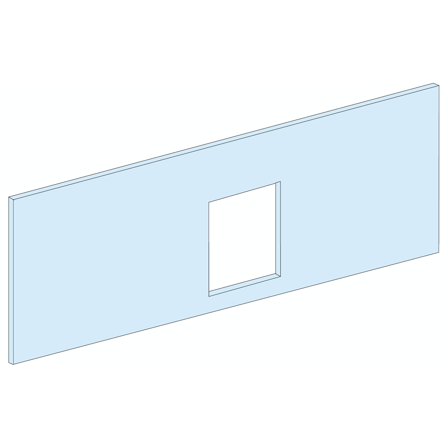 Schneider Electric Schneider Electric 03234 – FRONT PLATE NSX250 HORIZONTAL FIXED MOTOR W600 4M