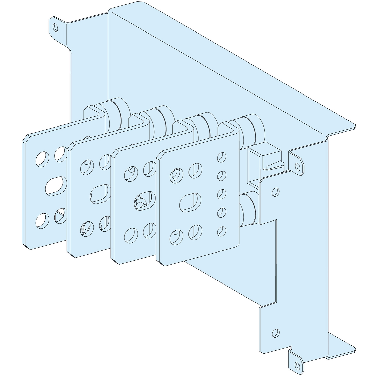 Schneider Electric Schneider Electric 04430 – UNIVERSAL CONNECTION TRANSFERT IN DUCT 250A 4P
