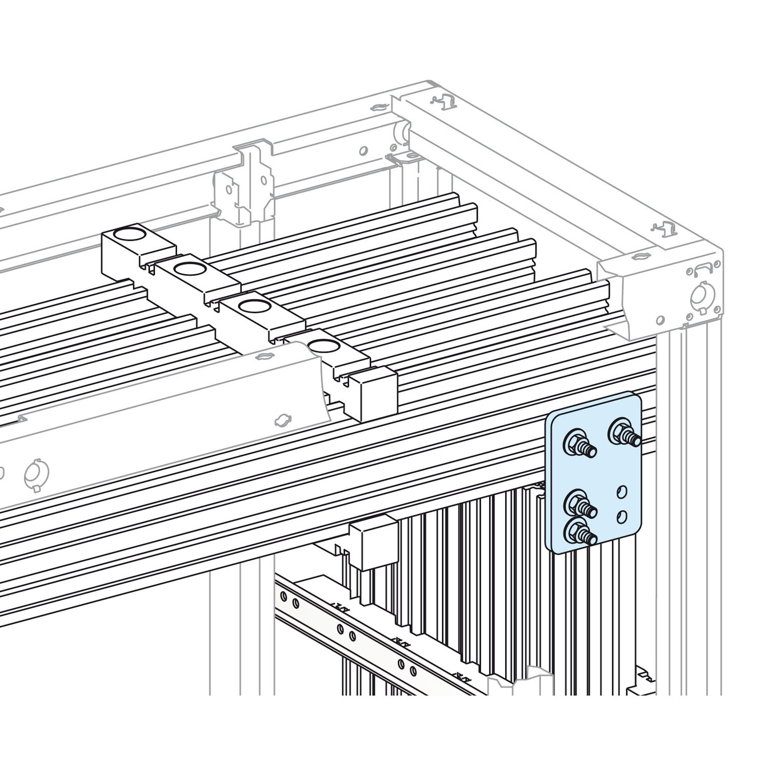 Schneider Electric Schneider Electric 04604 – LINERGY LGYE VERT. SHORT CONNECT. 2500A