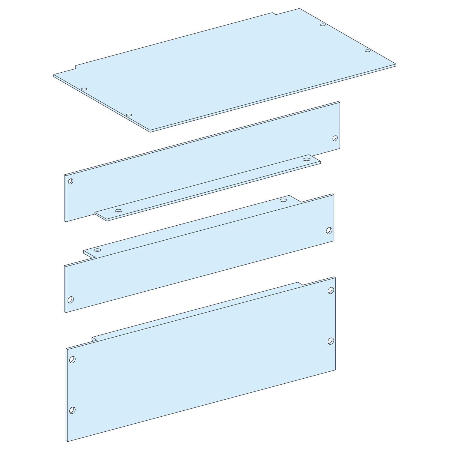 Schneider Electric Schneider Electric 08393 – 1 PLINTH COVER PANEL W600 PRISMA G IP55