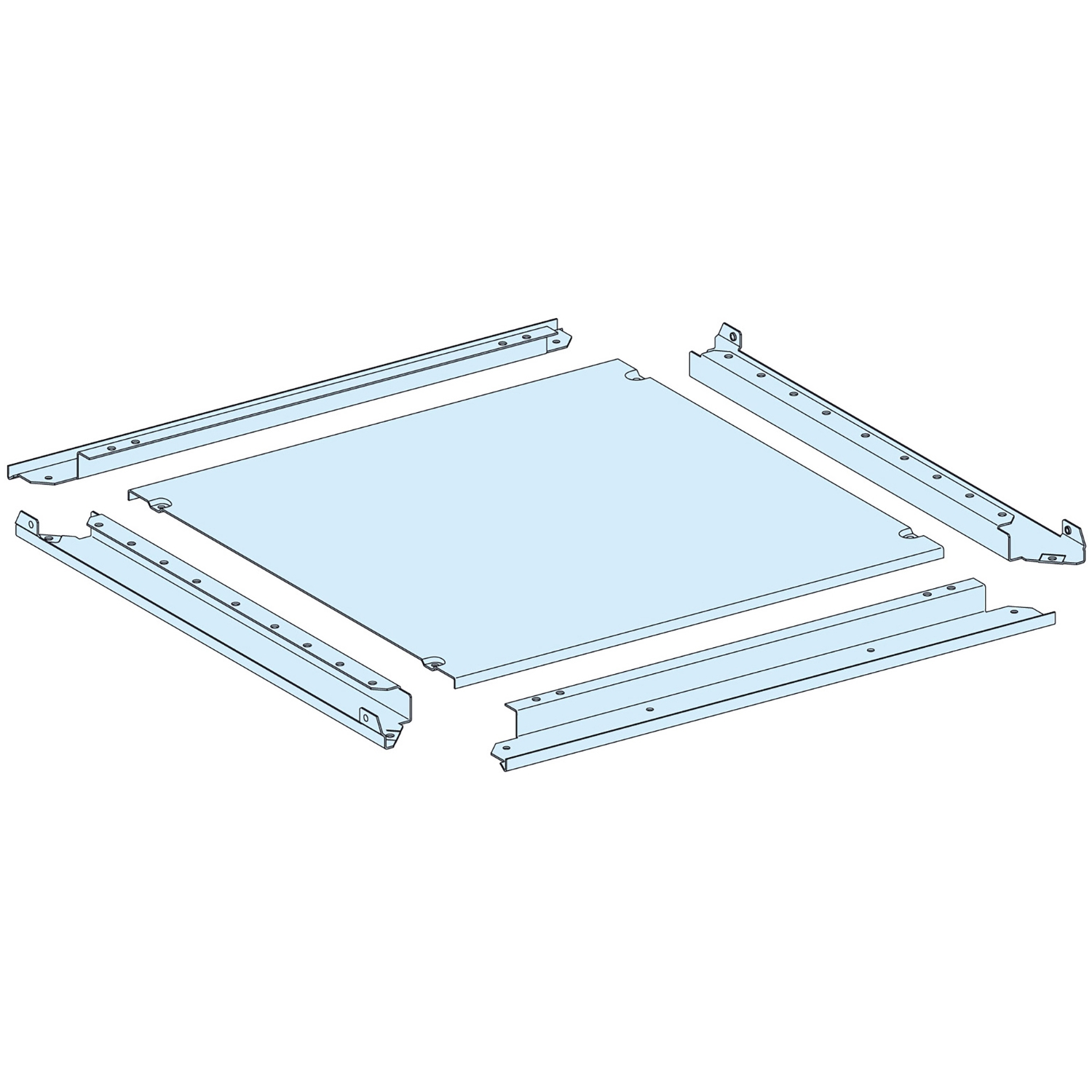 Schneider Electric Schneider Electric 08483 – IP55 PLAIN GL.PL.W300 D400