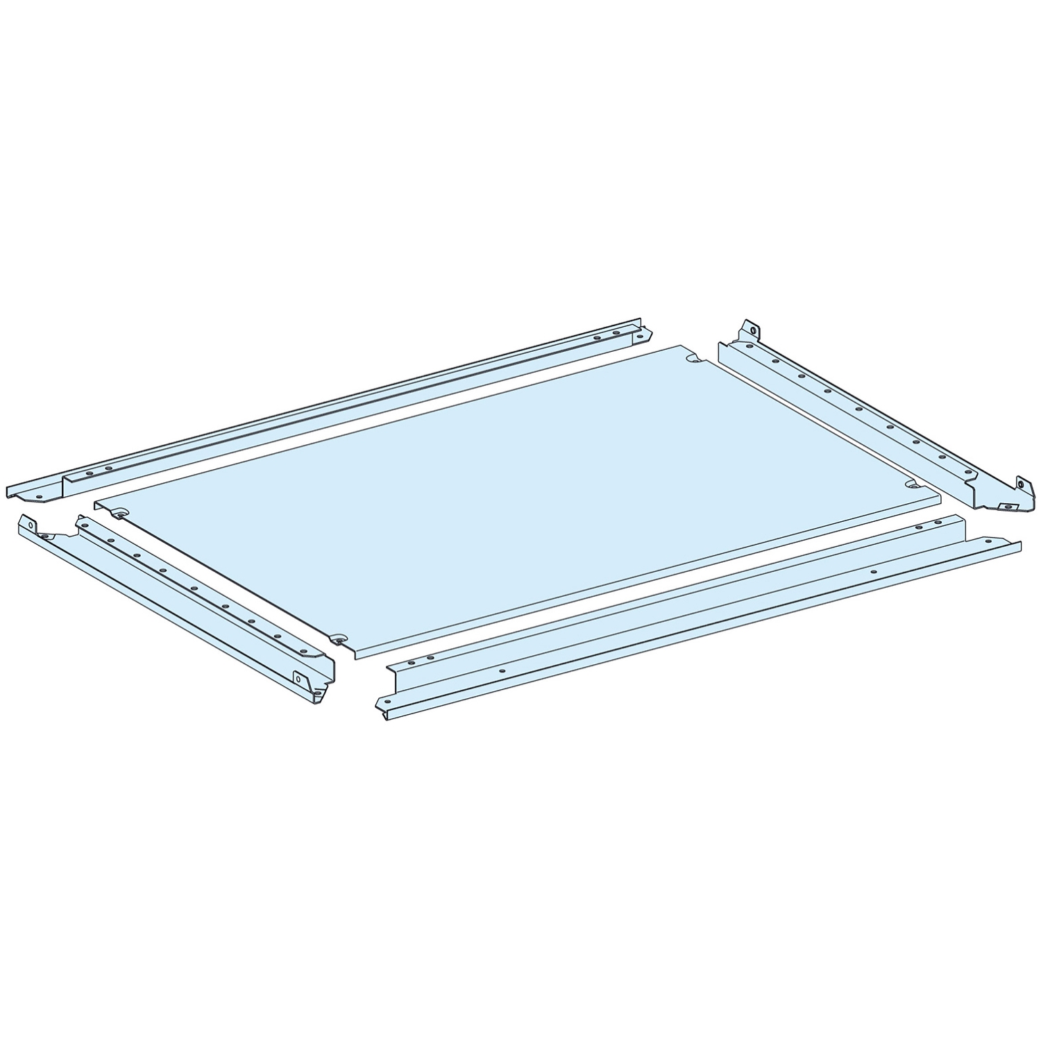 Schneider Electric Schneider Electric 08684 – IP55 PLAIN GL.PL.W400 D600
