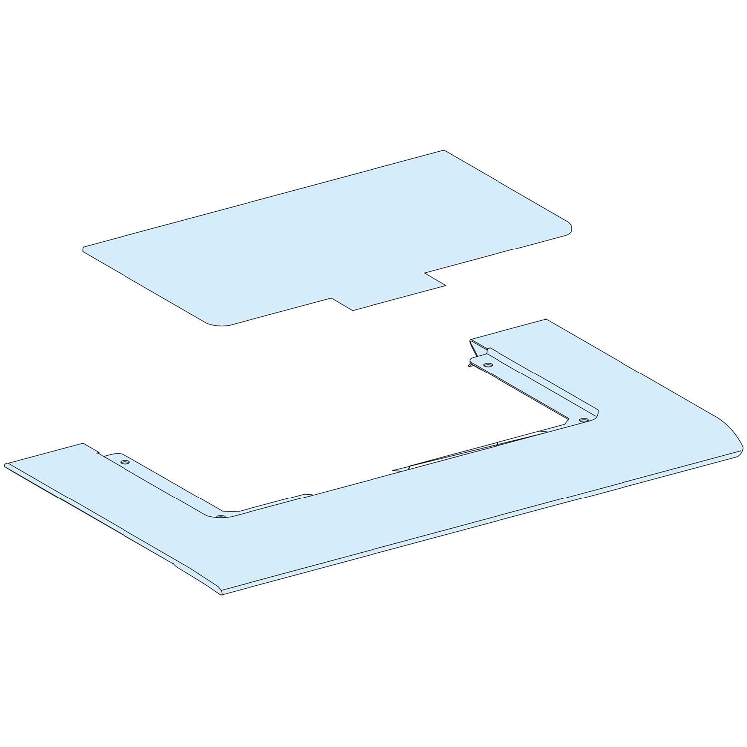 Schneider Electric Schneider Electric 08884 – PLATE + PLASTIC INTERFACE W300 PRISMA G IP30