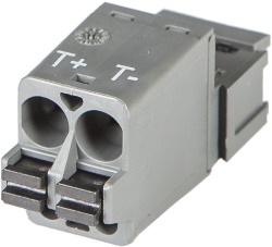 B&R B&R 0TB2102.4122-01 Accessory terminal block, 2-pin, AX2, cage clamp terminal block 2.5 mm²