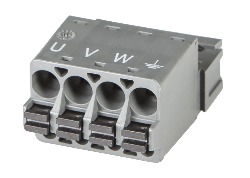 B&R B&R 0TB2104.4121-01 Accessory terminal block, 4-pin, AX1, cage clamp terminal block 2.5 mm²