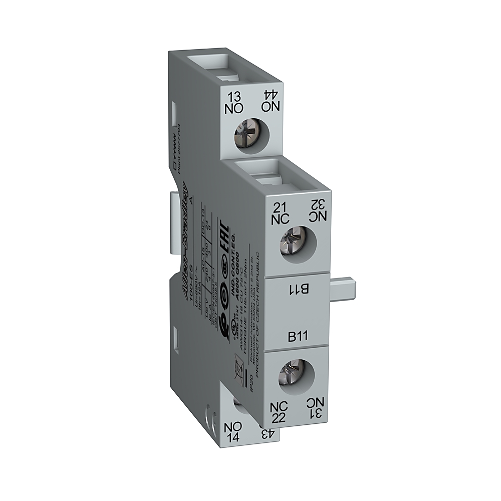 Allen-Bradley Allen-Bradley 100-ESA11 Auxiliary Contact 1 NO 1 NC