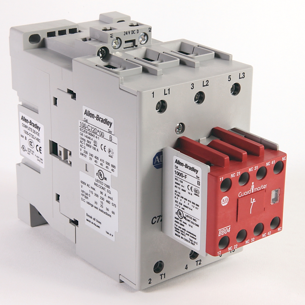Allen-Bradley Allen-Bradley 100S-C72D14BC 72 A Safety Contactor