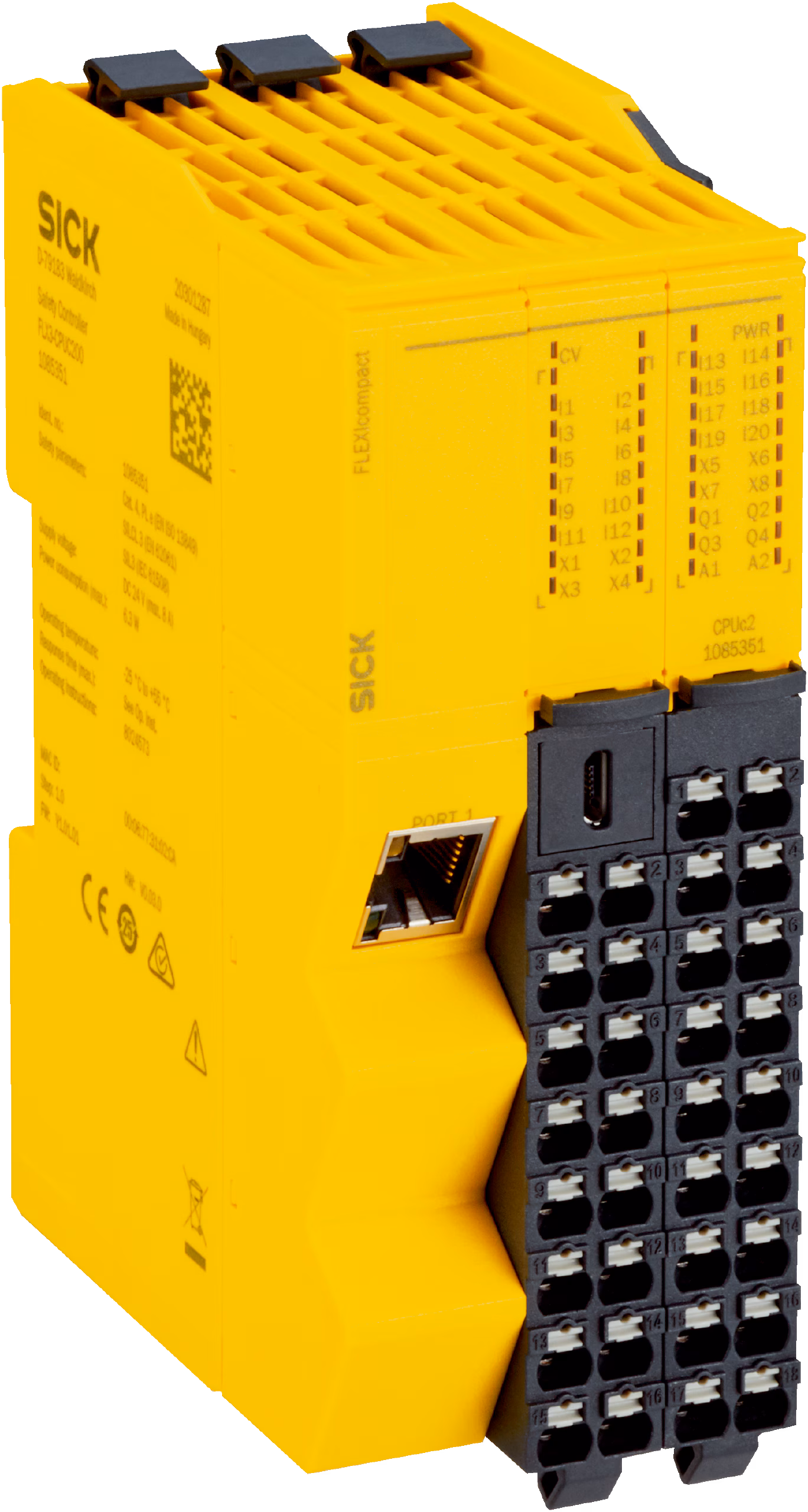 Sick SICK 1085351 – FLX3-CPUC200 Safety controller