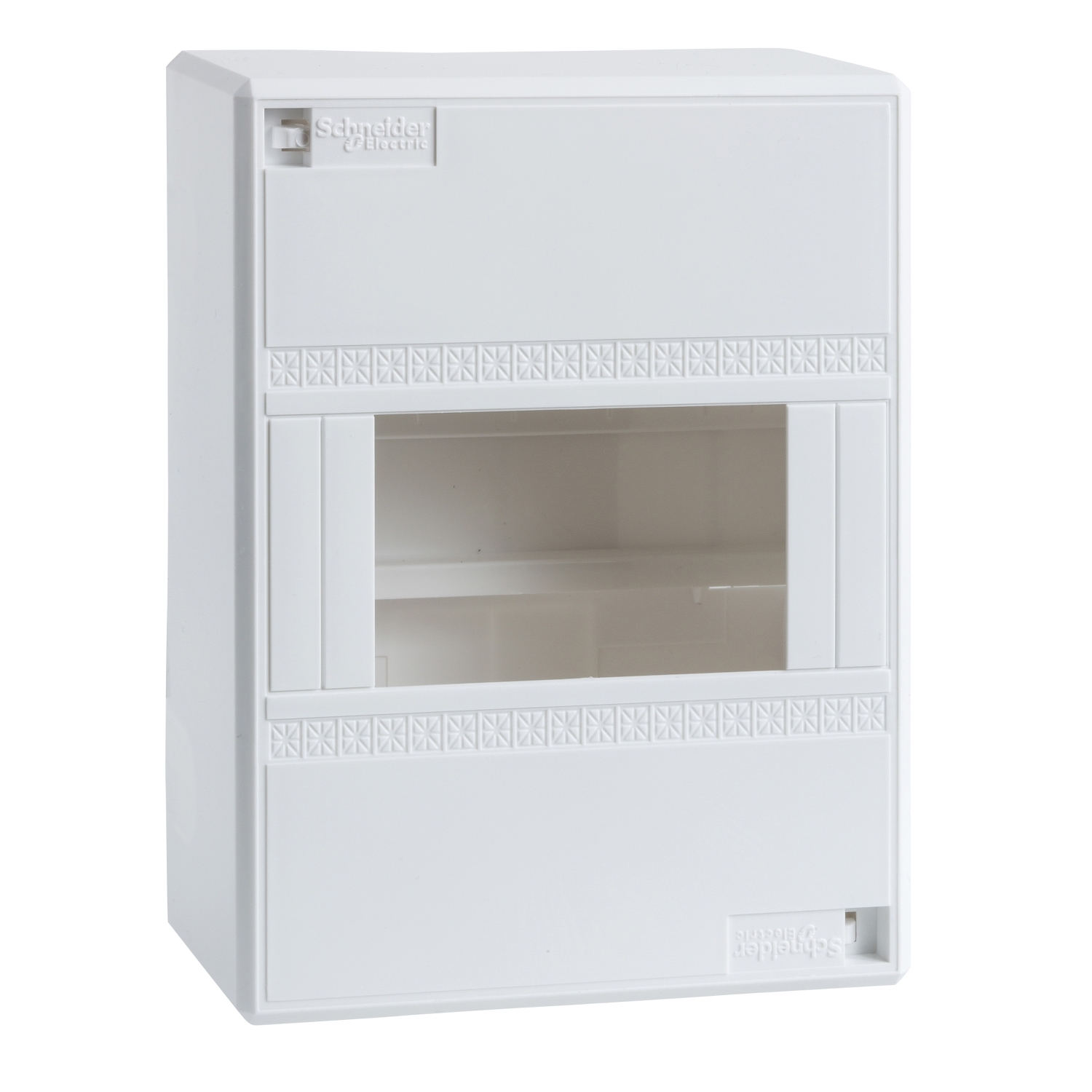 Schneider Electric Schneider Electric 13392 – Mini Opale surface enclosure - IP 30 - 1 x 2 modules - without door