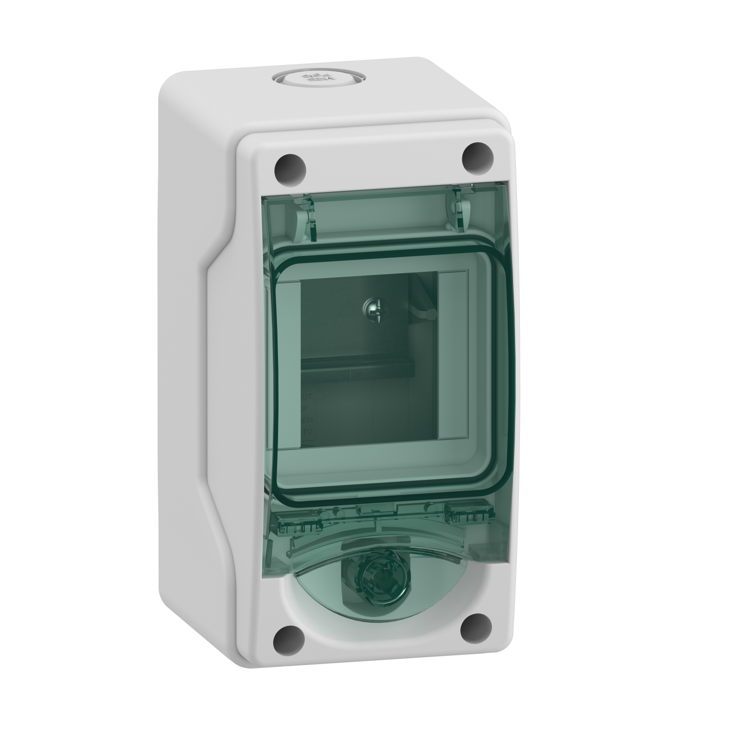 Schneider Electric Schneider Electric 13975 – Mini enclosure for modular device, Mureva Enclosure, 1x3 modules, without terminal block