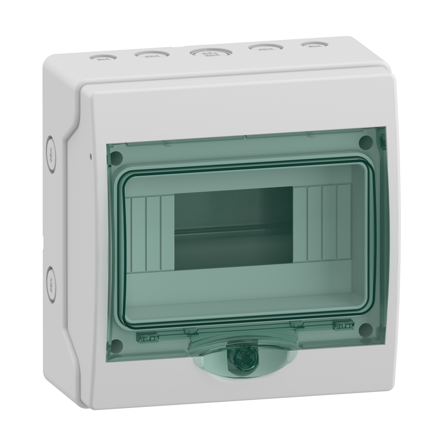 Schneider Electric Schneider Electric 13978 – Weatherproof enclosure, Mureva, 1x8 modules, IP65, surface mounted, without terminal block