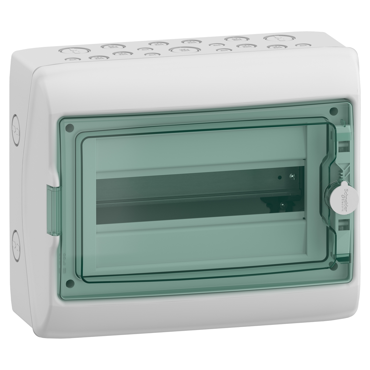 Schneider Electric Schneider Electric 13981 – Enclosure for modular device, Mureva Enclosure, 1x12 modules, earth terminal block