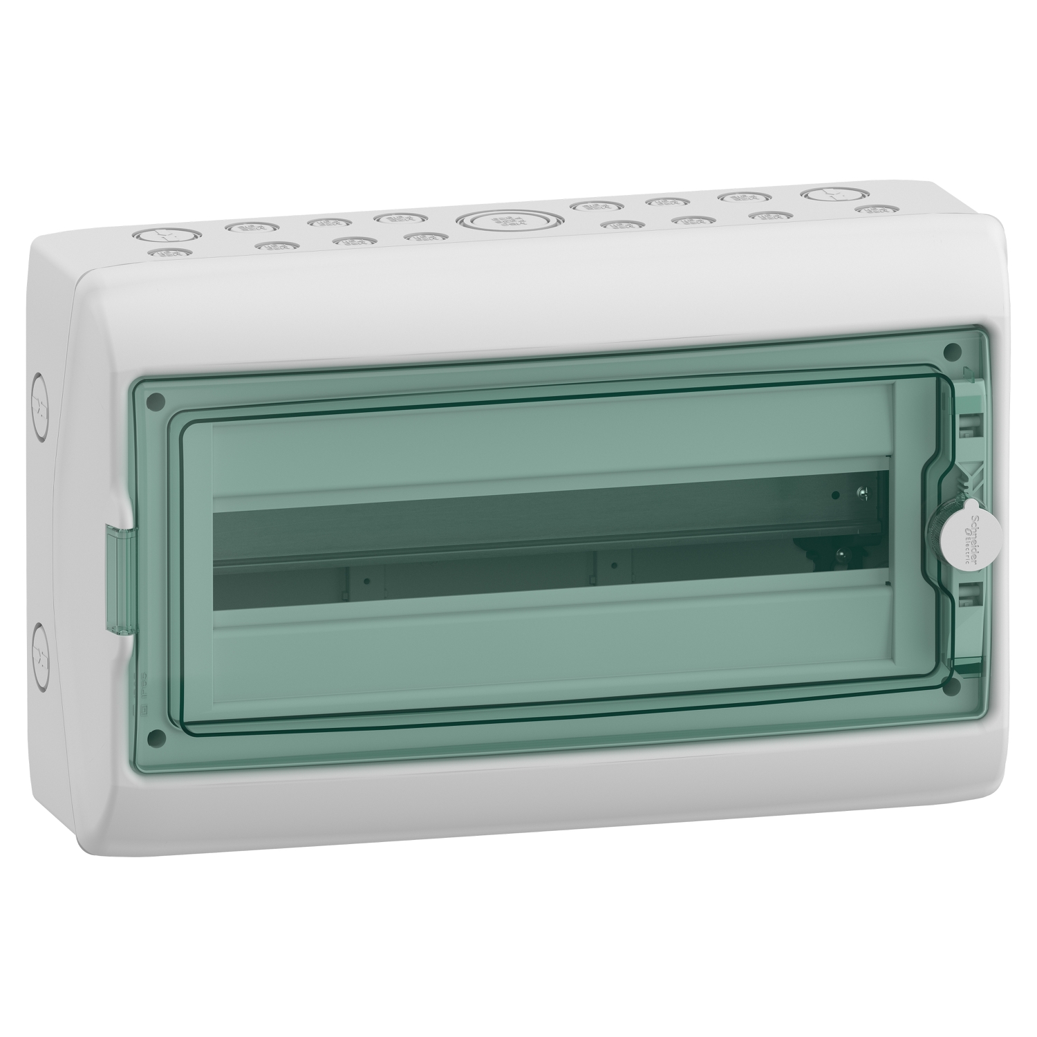 Schneider Electric Schneider Electric 13982 – Enclosure for modular device, Mureva Enclosure, 1x18 modules, earth terminal block