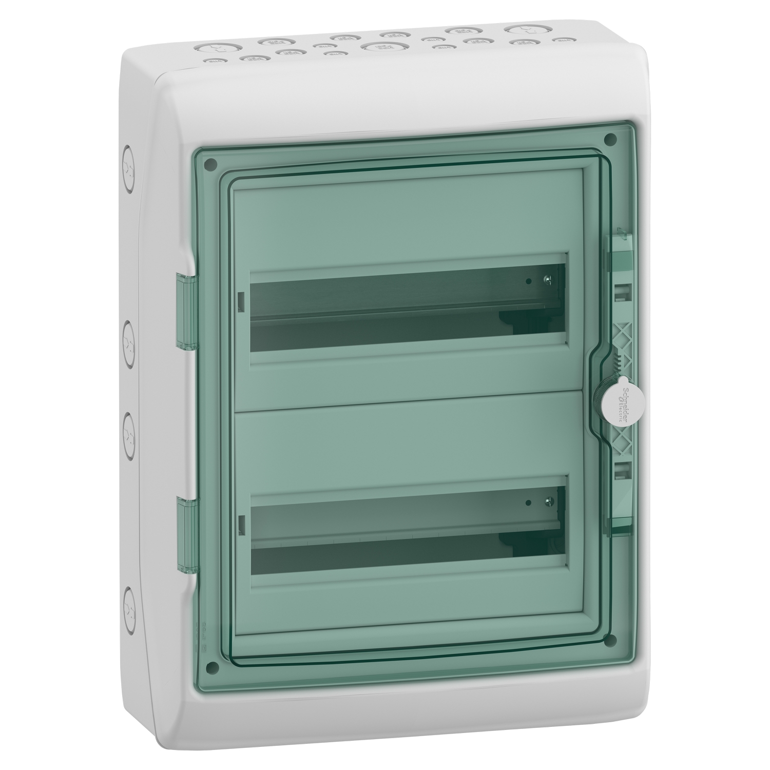 Schneider Electric Schneider Electric 13983 – Enclosure for modular device, Mureva Enclosure, 2x12 modules, earth terminal block