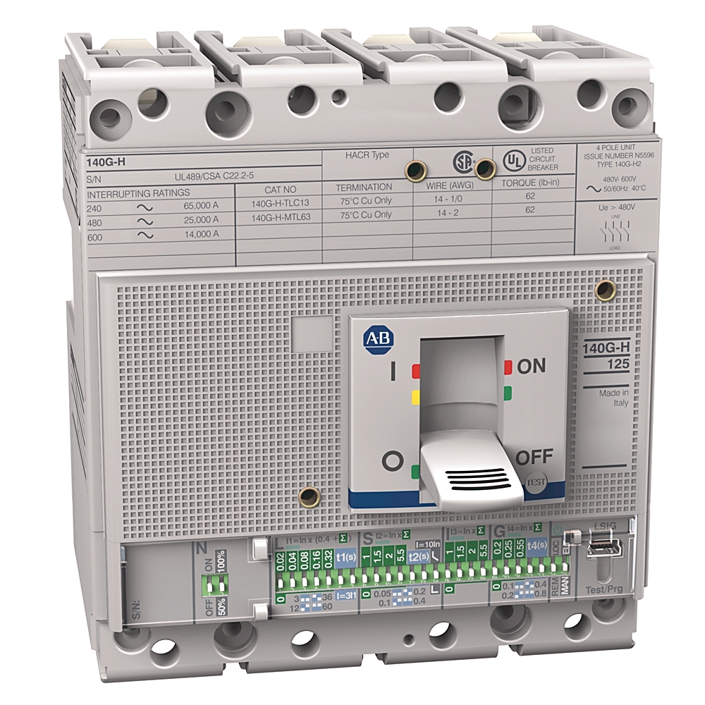 Allen-Bradley Allen-Bradley 140G-H3I3-C25 140G 125A Frame Molded Case Ckt-Bkr