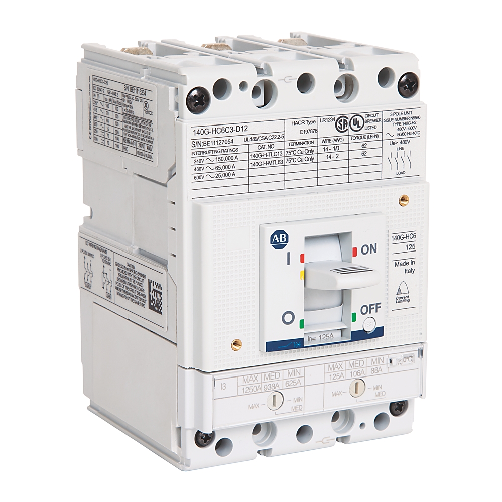 Allen-Bradley Allen-Bradley 140G-HC6C3-C60 Molded Case Ckt-Bkr
