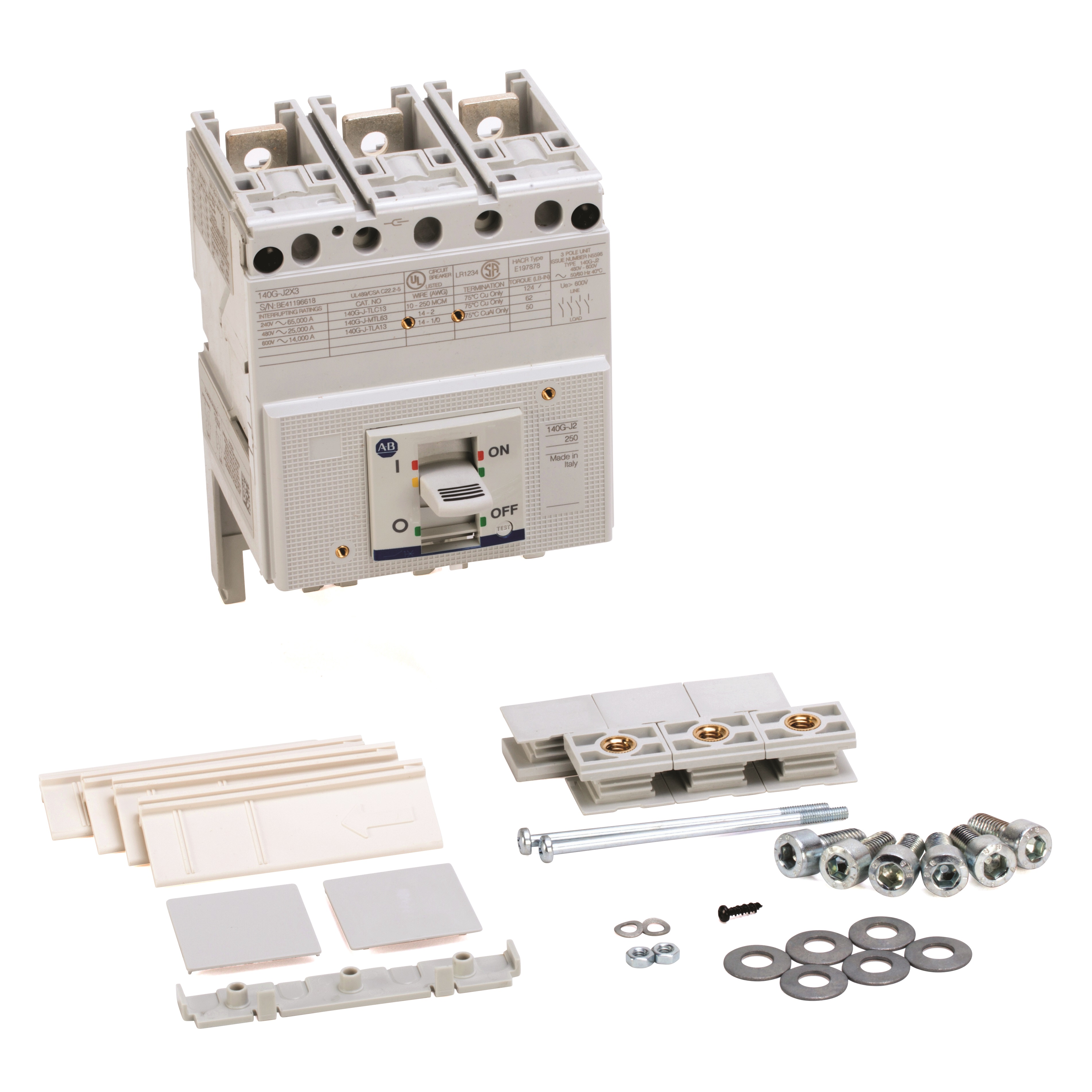 Allen-Bradley Allen-Bradley 140G-J2C3-C50-KA 140G/140G2 Molded Case Circuit Breakers, Molded Case Switch & Molded Case Switch Disconnector
