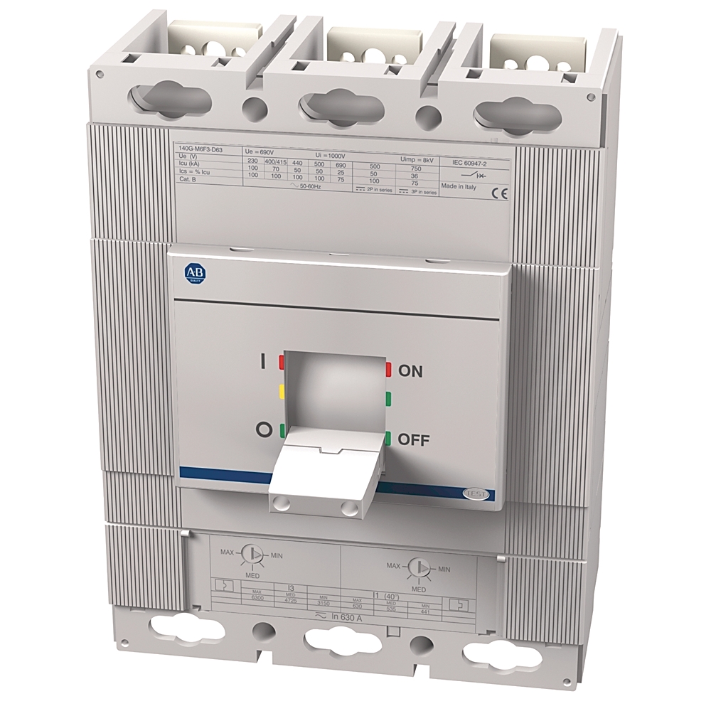 Allen-Bradley Allen-Bradley 140G-M0F3-D80 800A M Frame Molded Case Ckt-Bkr