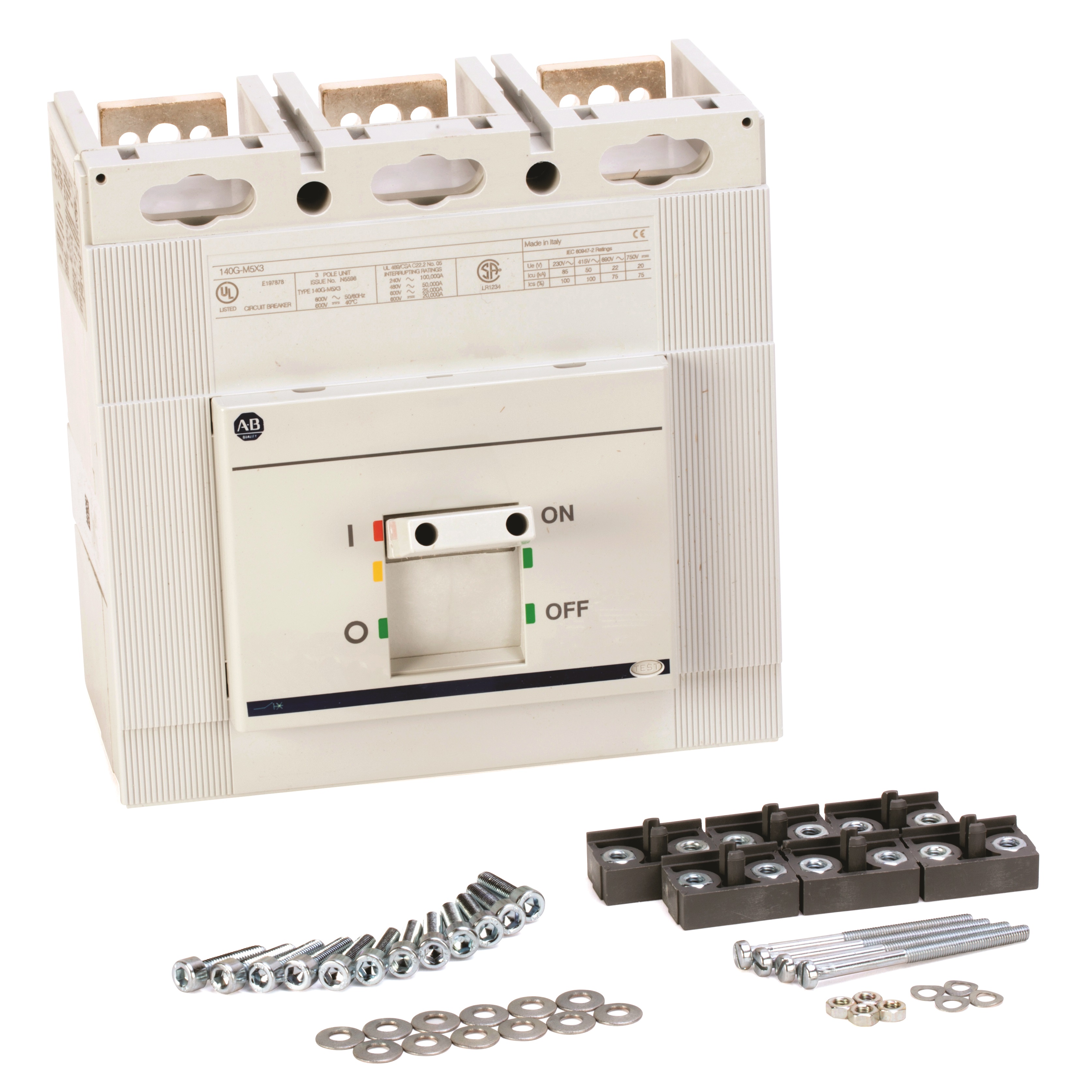 Allen-Bradley Allen-Bradley 140G-M0F3-D80-SD 140G/140G2 Molded Case Circuit Breakers, Molded Case Switch & Molded Case Switch Disconnector