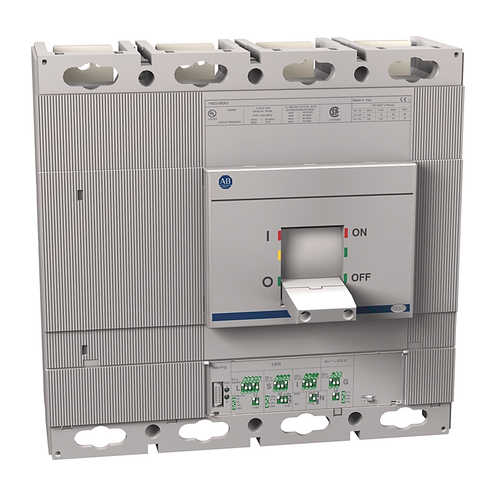 Allen-Bradley Allen-Bradley 140G-M0I4-D63 140G 630A Frame Molded Case Ckt-Bkr