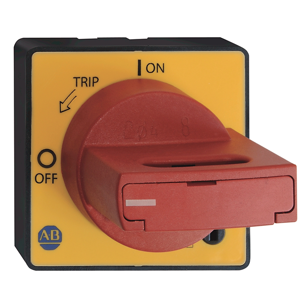 Allen-Bradley Allen-Bradley 140M-C-DRY66 Door Coupling Handle - Red Yellow