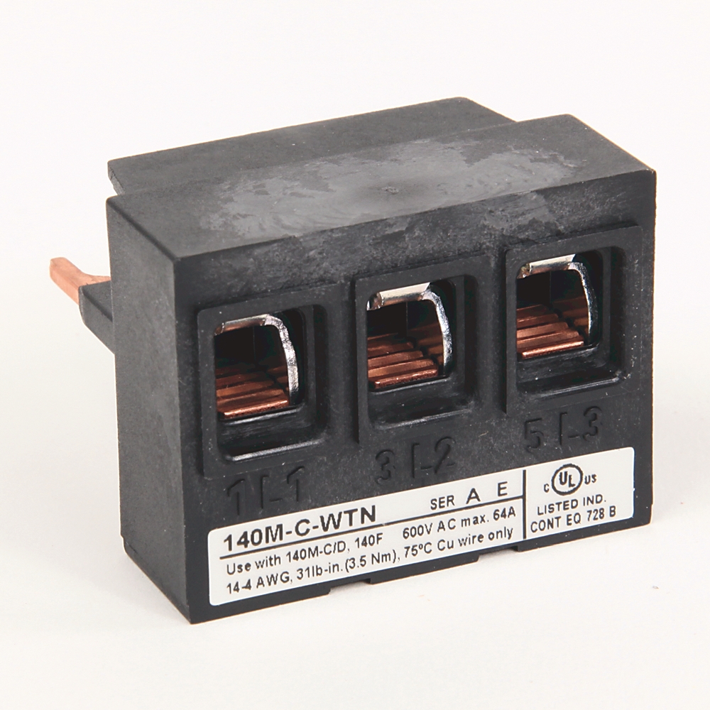 Allen-Bradley Allen-Bradley 140M-C-WTN Compact Bus Bar Feeder Terminal