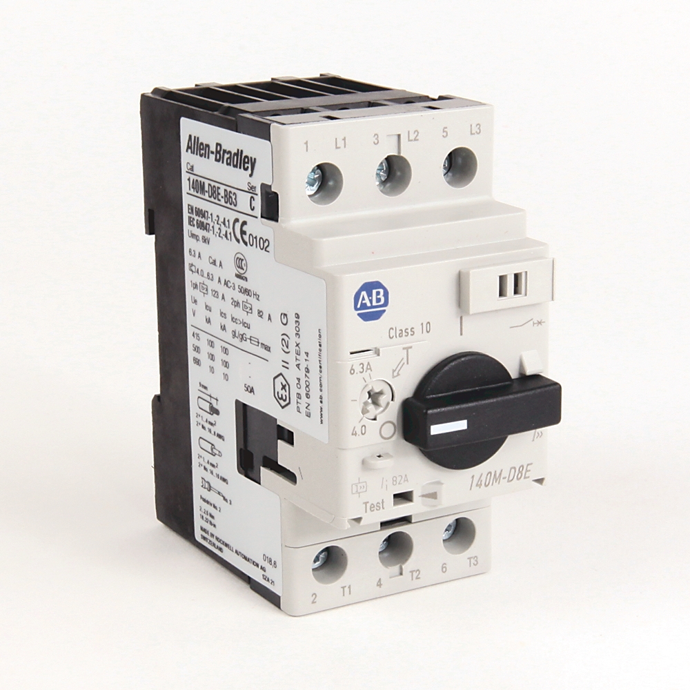 Allen-Bradley Allen-Bradley 140M-D8E-B63 Motor Protection Circuit-Breaker