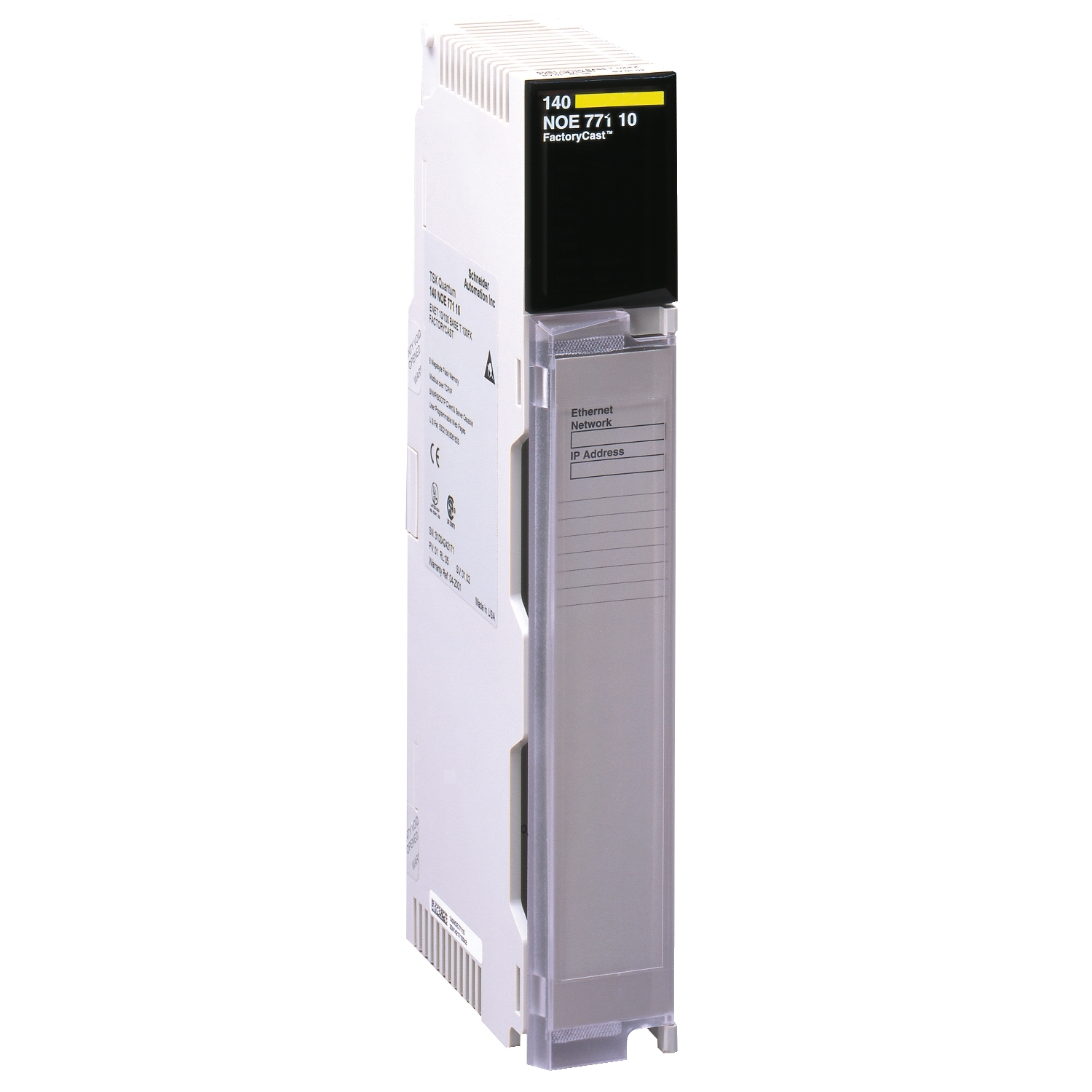 Schneider Electric Schneider Electric 140NOE77101 – Ethernet network TCP/IP module, Modicon Quantum, transparent ready, 750 mA at 5VDC