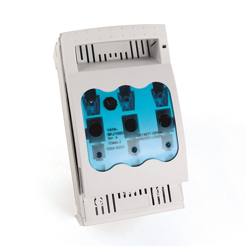 Allen-Bradley Allen-Bradley 141A-NFJ100C MCS Class J 100 A 600V Bus Bar Fuse Base