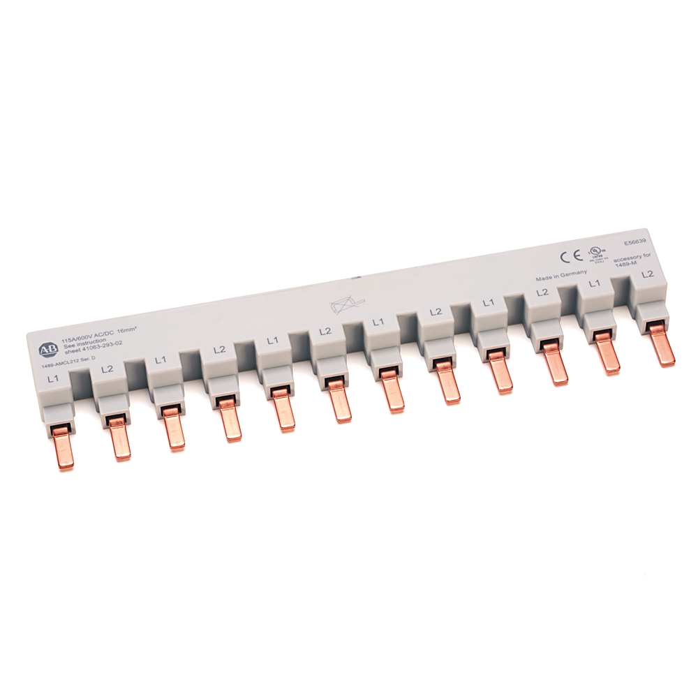 Allen-Bradley Allen-Bradley 1489-AMCL212 MCB Bus Bar Accessory 2 phase