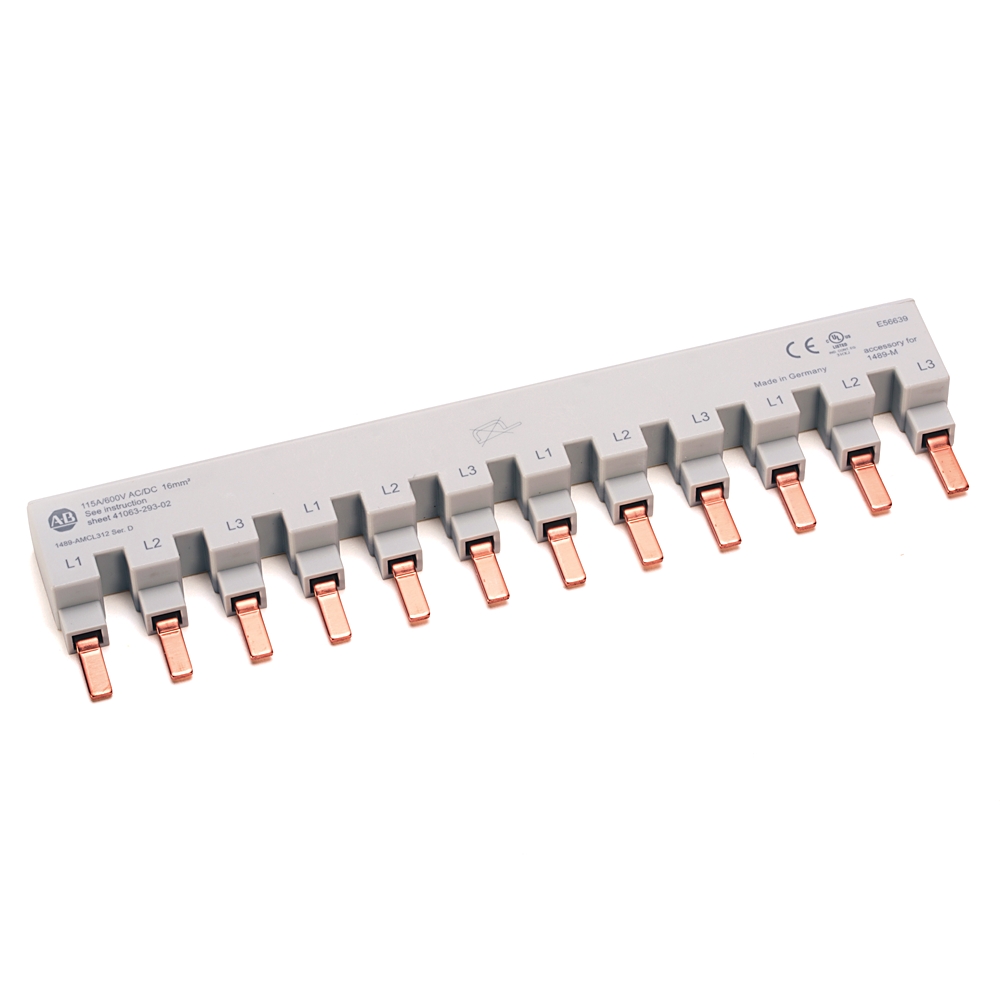 Allen-Bradley Allen-Bradley 1489-AMCL312 MCB Bus Bar Accessory 3 phase