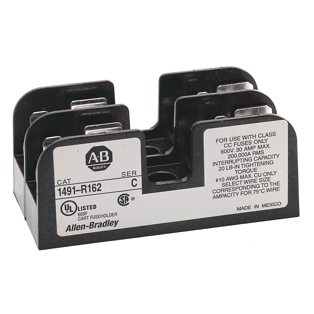 Allen-Bradley Allen-Bradley 1491-R169 3 Pole 600V 30 A Fuse Block