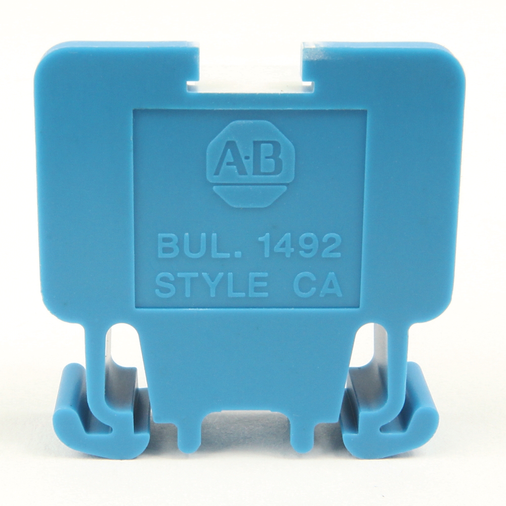 Allen-Bradley Allen-Bradley 1492-CA1L TERM BLCK Rail MTD 1P 55A Lg SCR WHT