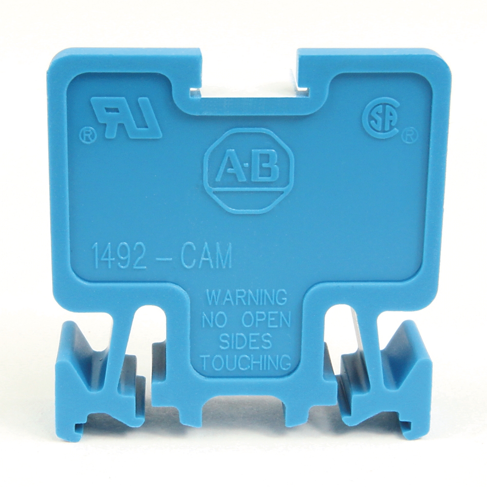 Allen-Bradley Allen-Bradley 1492-CAM1L TERM BLCK MULTI-Rail MTD 1P 55A WHT
