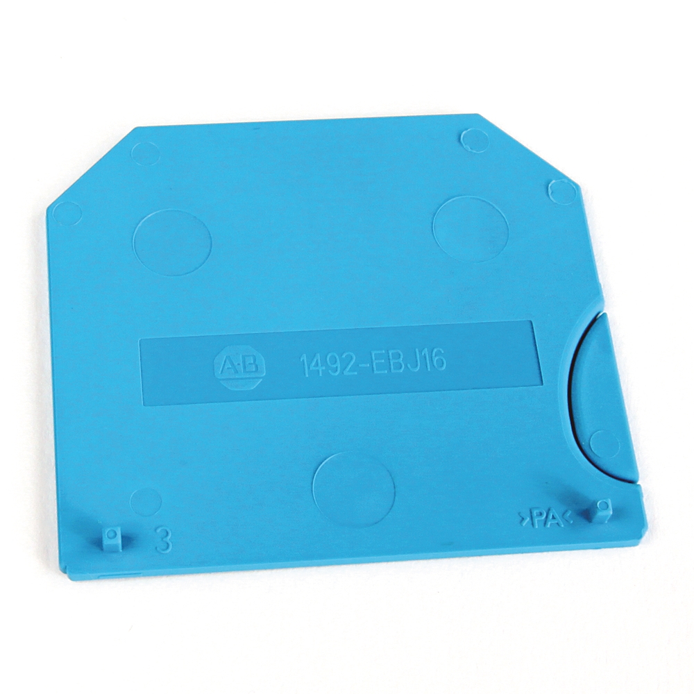 Allen-Bradley Allen-Bradley 1492-EBJ16-B IEC End Barrier, 1.5 x 49 x 60mm