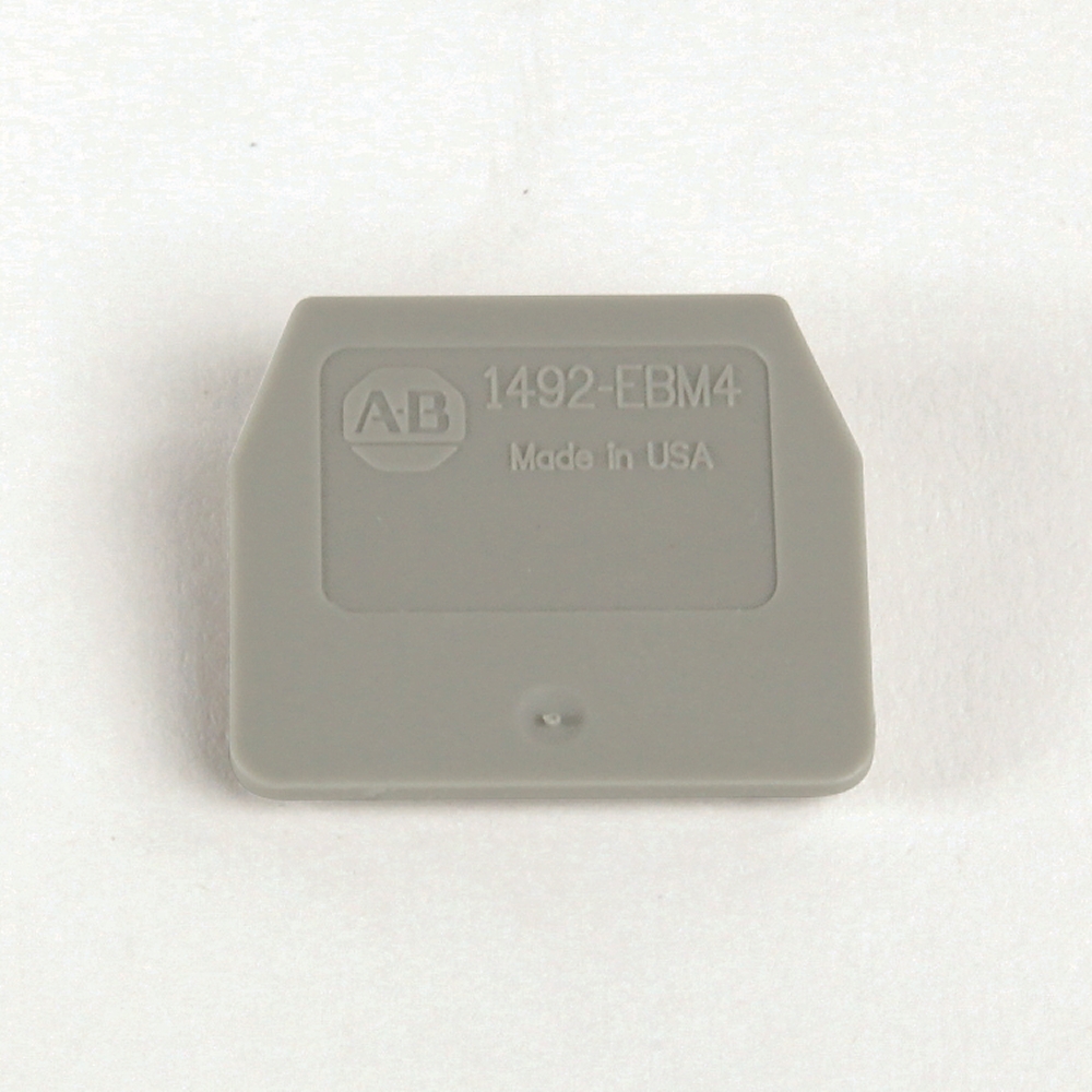 Allen-Bradley Allen-Bradley 1492-EBM4 IEC End Barrier, 1.5 x 31 x 27.7mm