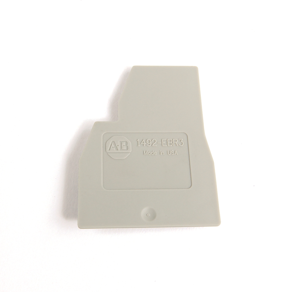 Allen-Bradley Allen-Bradley 1492-EBR3 IEC End Barrier, 1.5 x 42 x 55.5mm