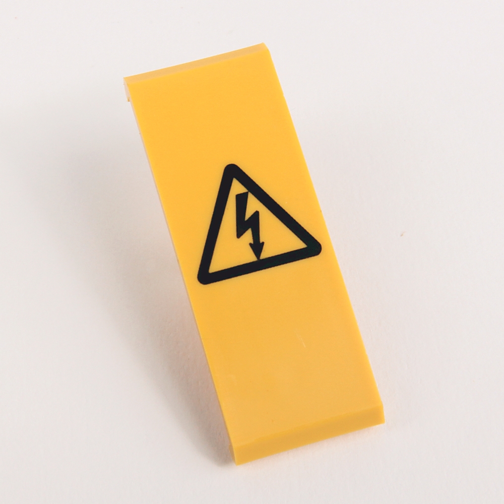 Allen-Bradley Allen-Bradley 1492-EWPJ18 IEC Term Blck 18 mm Warning Plate