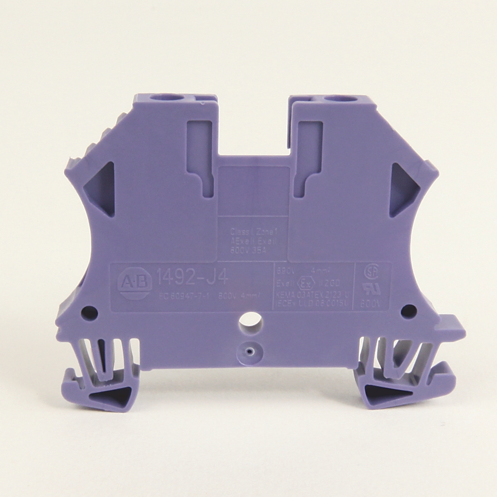 Allen-Bradley Allen-Bradley 1492-J4-G 4 square mm Feed-Through Terminal Block