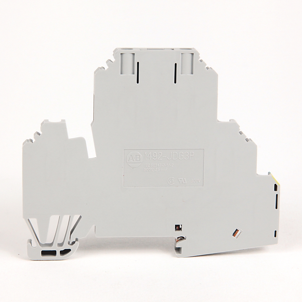 Allen-Bradley Allen-Bradley 1492-JDG3PTP IEC 2Ckt Feed-Thru Grd Blk,Plug-In,2.5mm