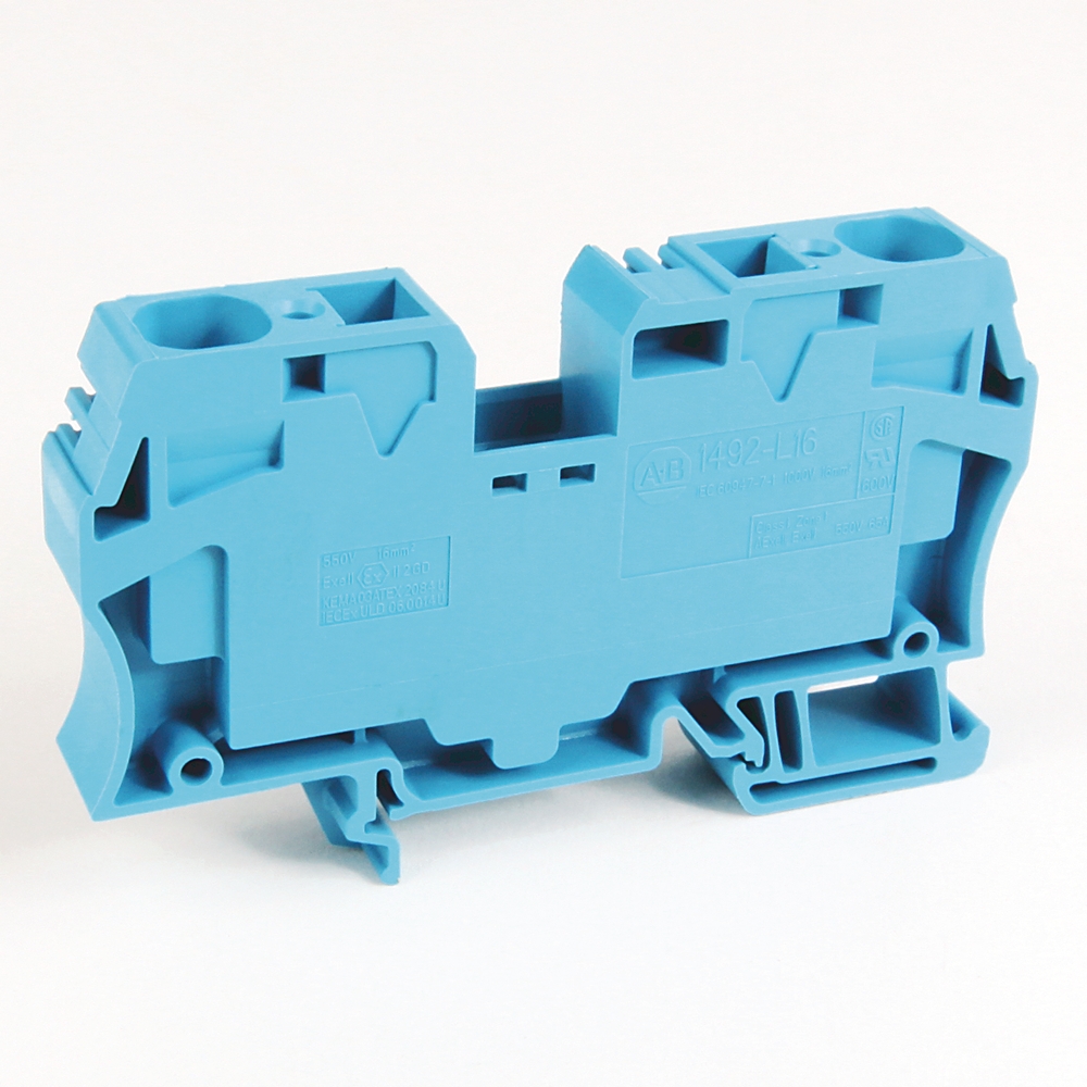 Allen-Bradley Allen-Bradley 1492-L16 IEC Term Blck 10x73.5x43.5mm Spr Clp