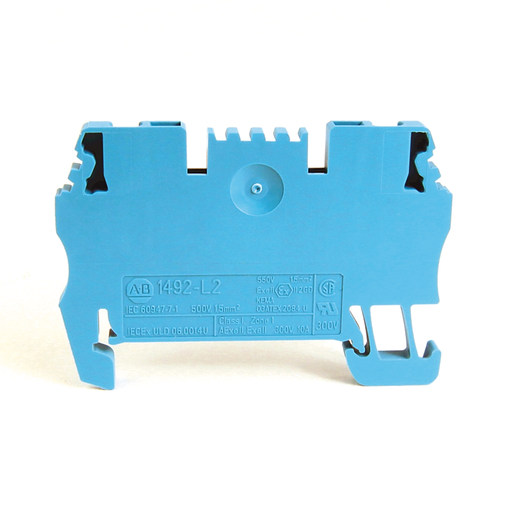 Allen-Bradley Allen-Bradley 1492-L2-BR 1-Ckt Feed-Through Blk 1.5mm