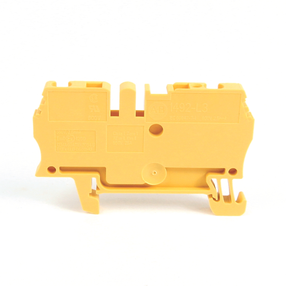 Allen-Bradley Allen-Bradley 1492-L3-Y IEC Term Blck 5.1x59.5x31.3mm Spr Clp