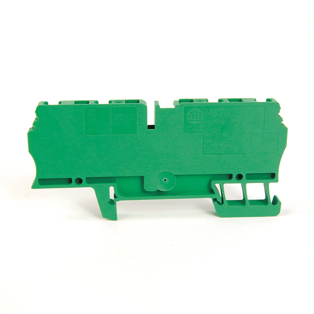 Allen-Bradley Allen-Bradley 1492-L3Q-G IEC Term Blck 5.1x79x31.3mm Spr Clp