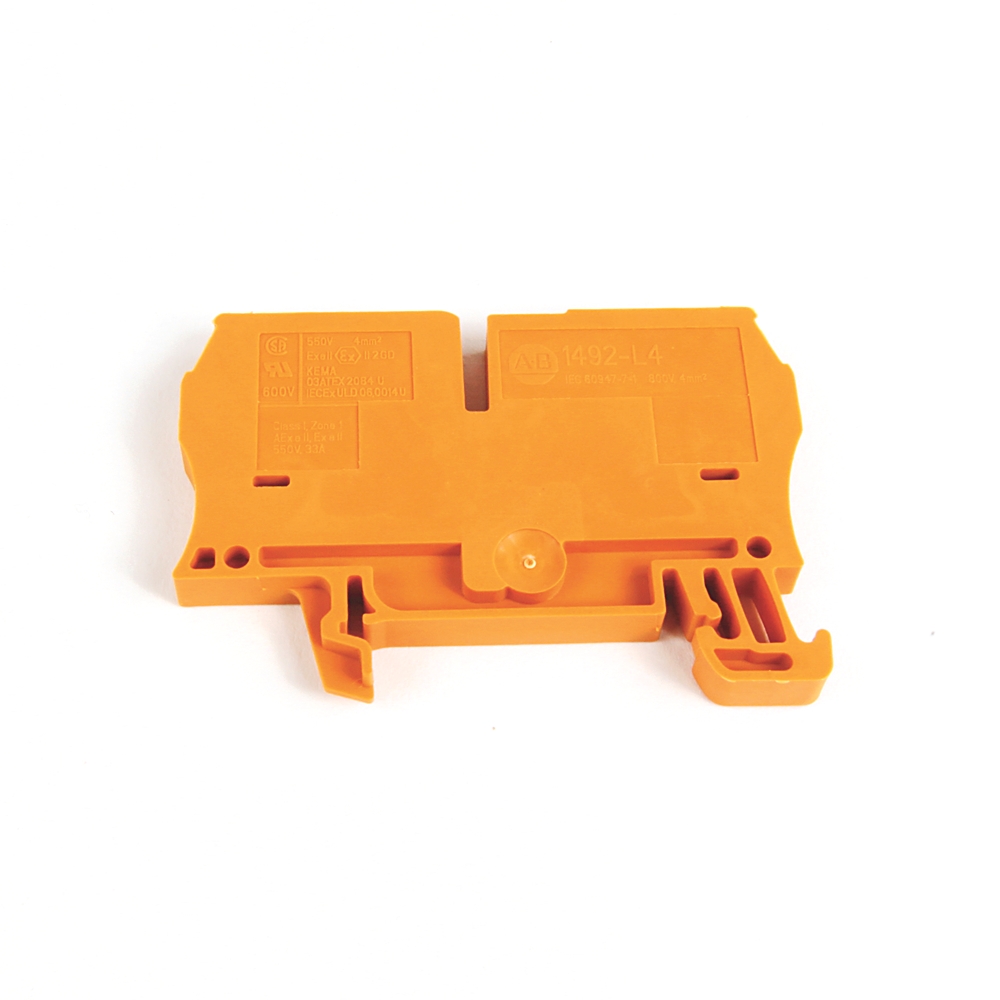 Allen-Bradley Allen-Bradley 1492-L4-OR IEC Term Blck 6.1x62x35.7mm Spr Clp