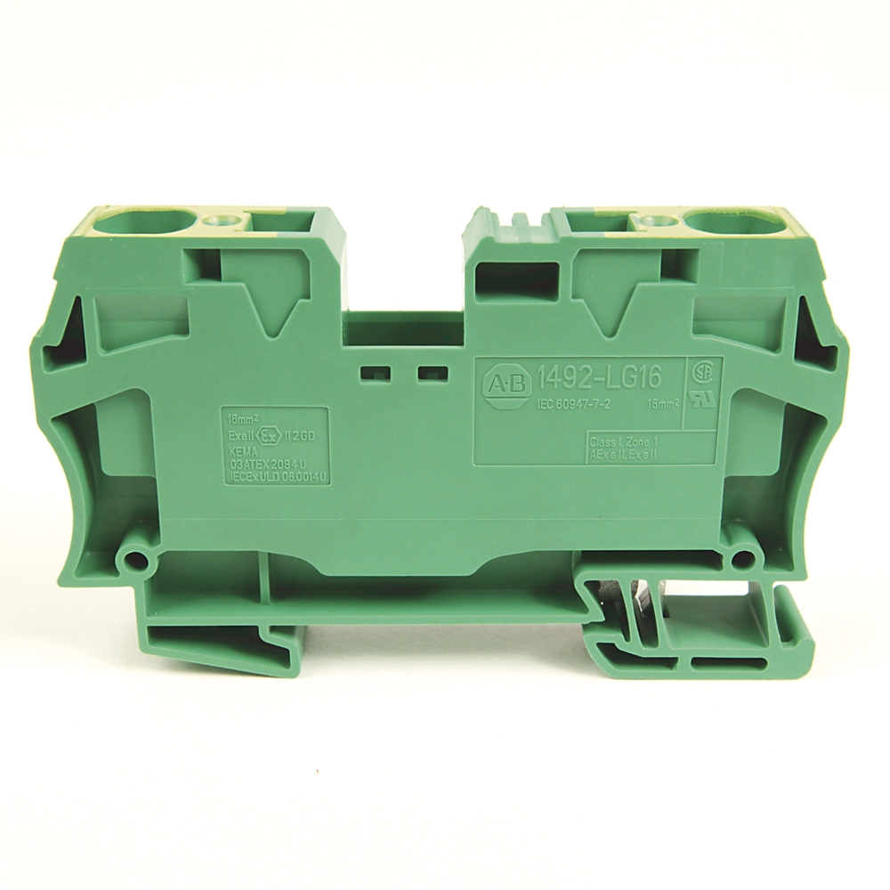 Allen-Bradley Allen-Bradley 1492-LG16 IEC Term Blck 12.1x82.5x43.5mm Spr Clp